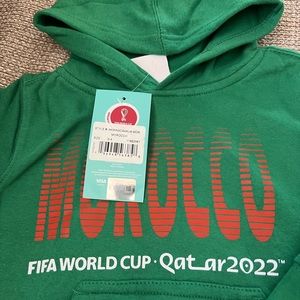 Hooded kids Morocco green